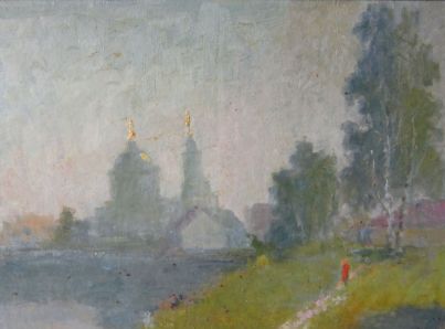 «Орловский мотив». 2018 г. Холст, масло.