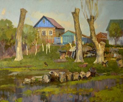 Чурсин Антон Андреевич. Запруда. 2018 г. 