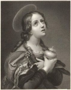 Джовита Гаравалья. «Святая Мария Магдалина». 1832. С живописного оригинала Карло Дольчи.
