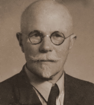 Тадеуш Цеслевский-отец.  Фотография 1940-х (?) гг.