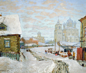 К.И. Горбатов. Старый Псков. 1913.