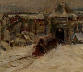 А.М. Васнецов. Старый Псков. Фрагменты.