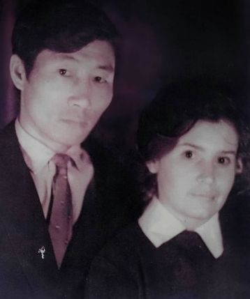 Д.А. Ким и Ж.А. Травинская. Начало 1960-х гг.