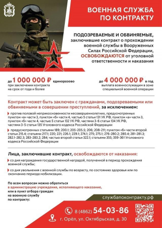 Военная служба по контракту