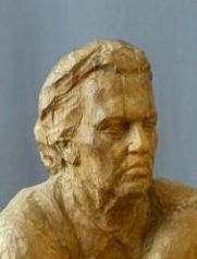 Г.И. Мотовилов. Портрет скульптора А.С. Голубкиной. 1955-1956. Дерево. 56х90х32 см. ГУК ТО «Тульское музейное объединение».