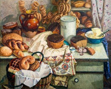                               «Орловский хлеб», 1974, холст, масло