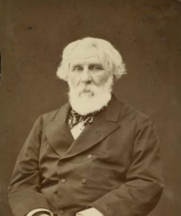 М.М. Панов (1834-1894).  Иван Сергеевич Тургенев (1818-1883). Фото 1980 г.