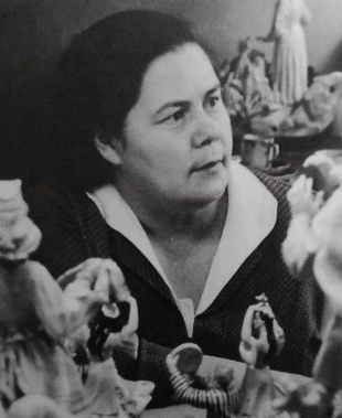 Нина Александровна Малышева (1914-1983)  Фрагмент фото из архива П.Ю. Малышева