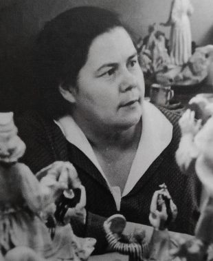 Нина Александровна Малышева (1914-1983)  Фрагмент фото из архива П.Ю. Малышева